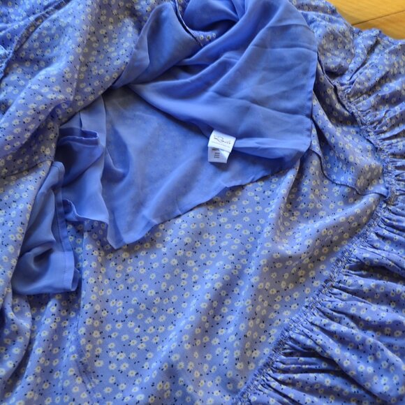 Rails Frida Daisy-Print High-Low Dress Size M - Picture 10 of 14